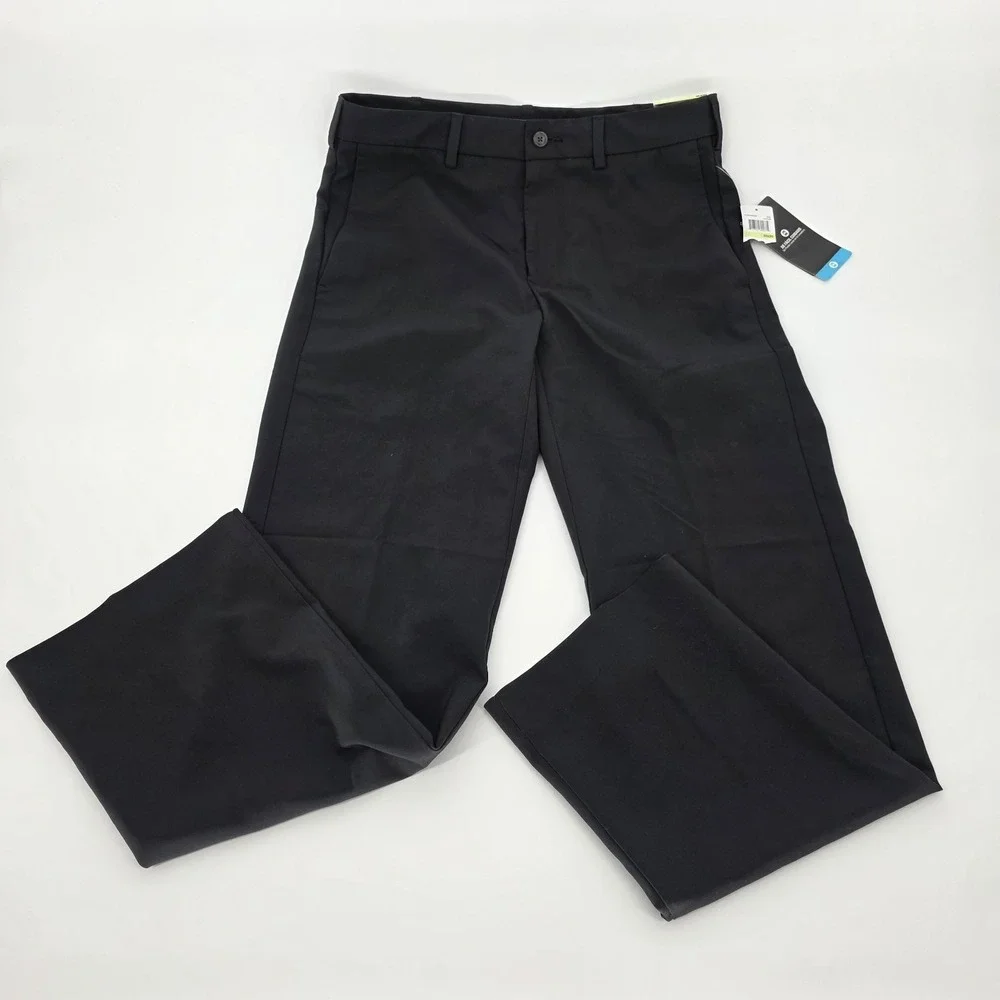 PGA Tour‎ Golf Pants Men 30x30 Black Performance Stretch Comfort Lightweight